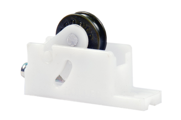 3/4 INCH, 625 ZZ, ADJUSTABLE WHITE BRACKET WITH PRECISION BEARING
