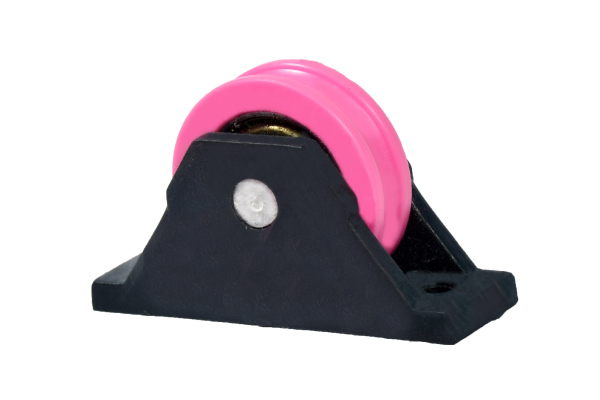 3/4 INCH, 626 ZZ, BLACK BODY PINK WHEEL