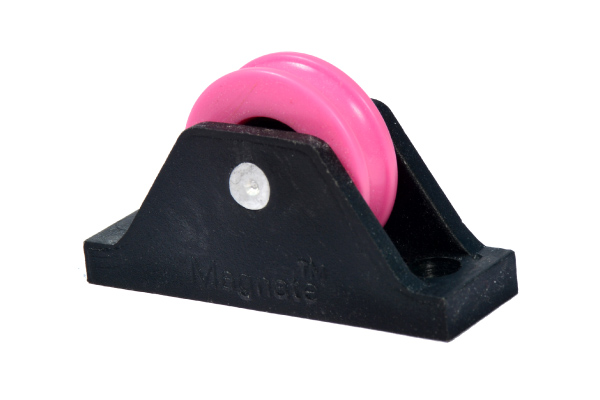 3/4 INCH, 695 ZZ, CUT BODY PINK / GREEN WHEEL